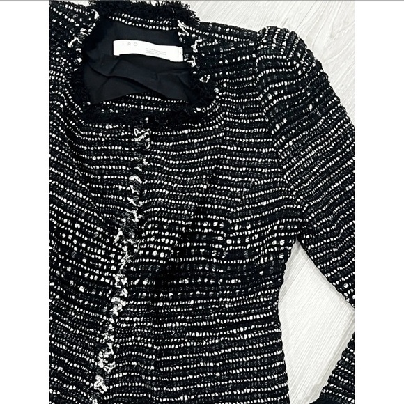 IRO Diana Tweed Blazer NWOT 36 - Picture 2 of 10